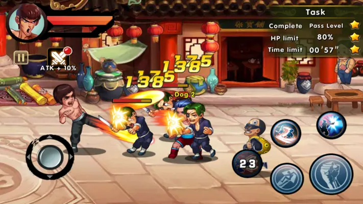 Kung Fu Attack android App screenshot 4