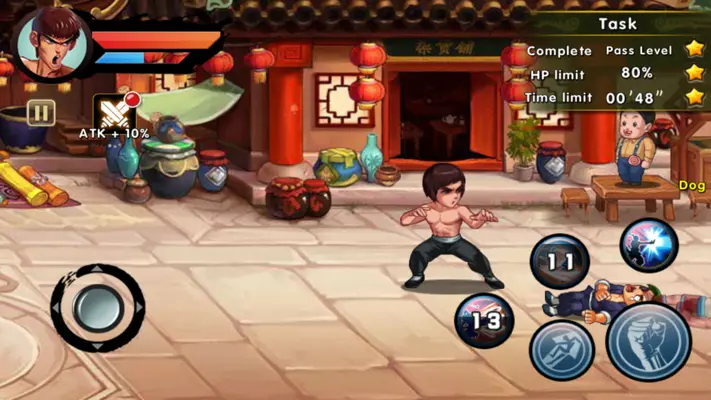 Kung Fu Attack android App screenshot 5