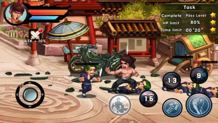 Kung Fu Attack android App screenshot 8